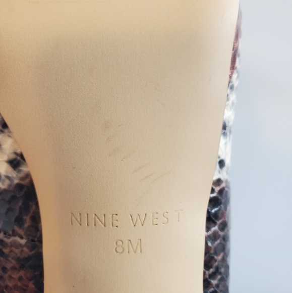 Nine West Open Toe Heels - Picture 2 of 2
